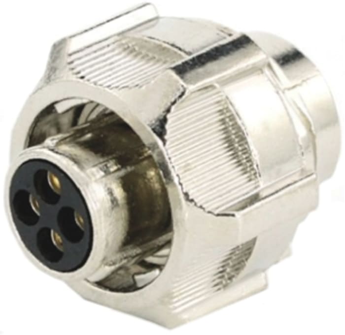 Toughcon Connector, 4 Contacts, Cable Mount, Plug, Female, IP65, TM Series