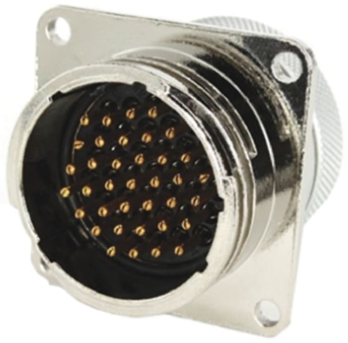 Toughcon Connector, 37 Contacts, Panel Mount, Socket, Male, IP65, TM Series