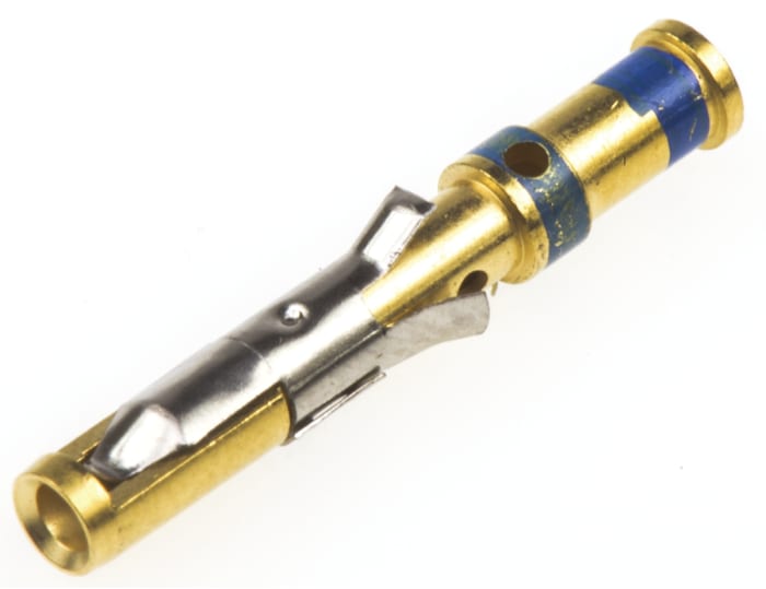 TE Connectivity Type II Series Female Crimp Terminal, 18 AWG Min Crimp, 16 AWG Max