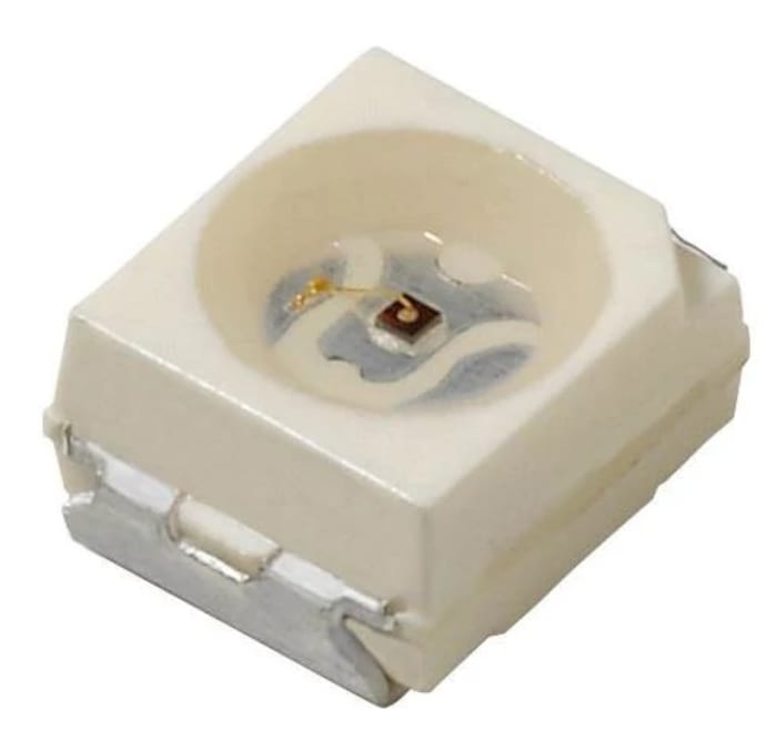 LED infrarouge, Vishay, VSMB3940X01-GS08, 1 LED, CMS, 940nm, 12mW/sr 40mW