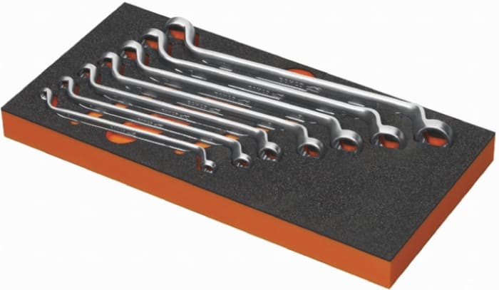 Bahco 7-Piece Ring Spanner Set, 6 x 7; 8 x 9; 10 x 11; 12 x 13; 14 x 15; 16 x 17; 18 x 19 mm
