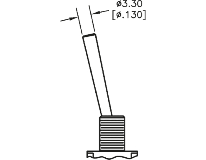 TE Connectivity Toggle Switch, Panel Mount, On-On, SPDT, Solder Terminal