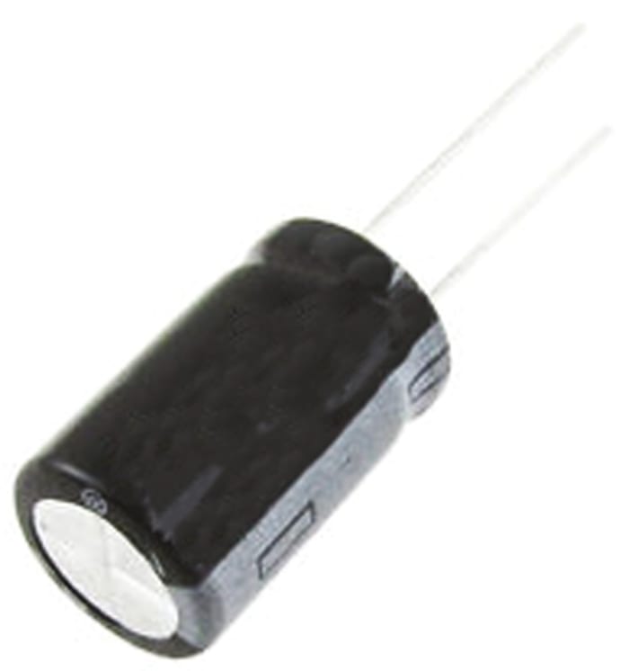 RS PRO 330μF Aluminium Electrolytic Capacitor 25V dc, Radial, Through Hole