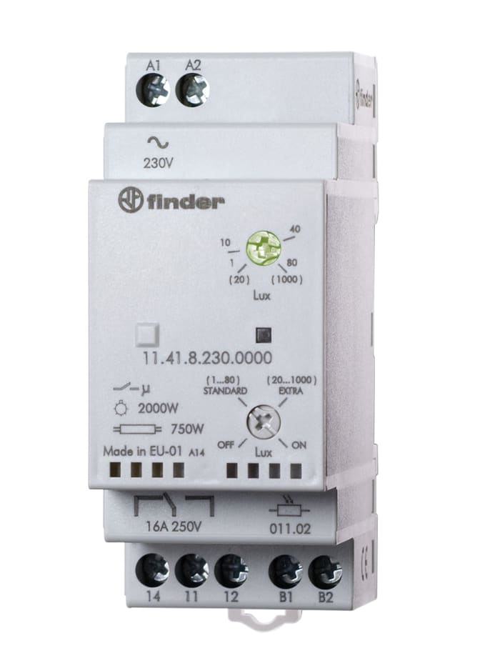 Finder Timer Light Switch 230 V ac, 1-Channel