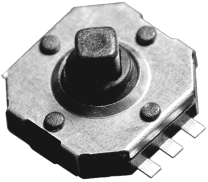 Miniature tact switch,SMD,12Vdc,50mA