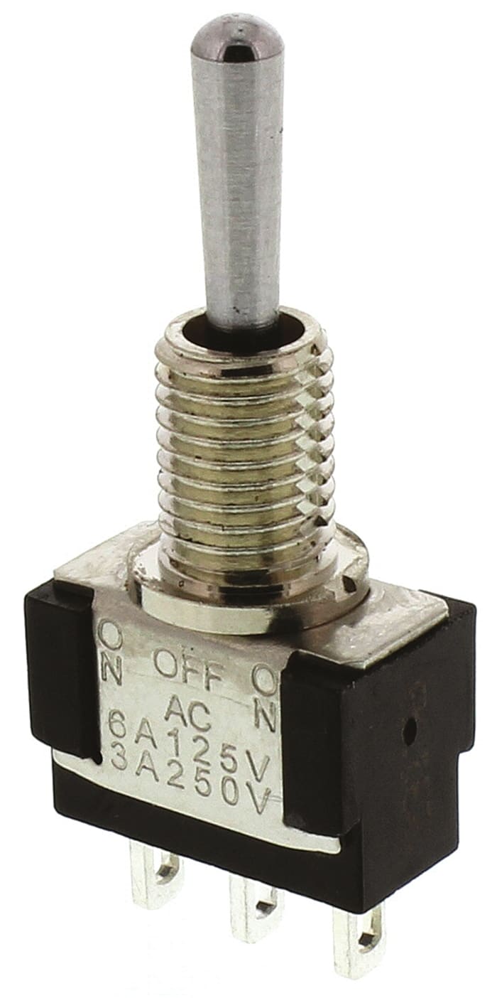 Interruptor de palanca SPDT, Funcionamiento On-Off-On