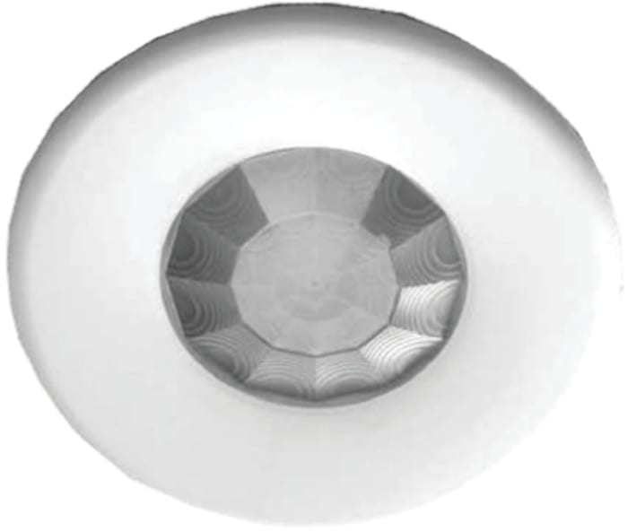 Contrôleur d'éclairage RS PRO Détecteur, PIR, montage Plafond, 230 V c.a. 65mm, diamètre 76mm