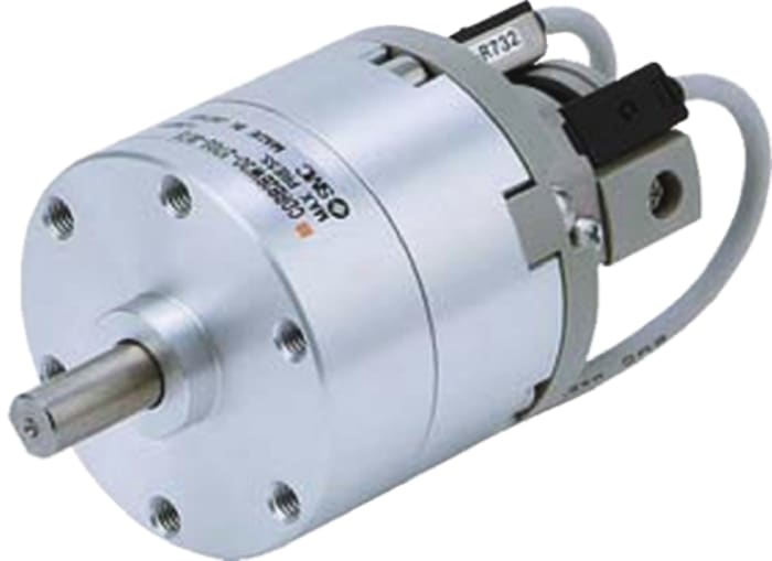 SMC CRB2 Series 7 bar Rotary Actuator, 180° Rotary Angle, 20mm Bore
