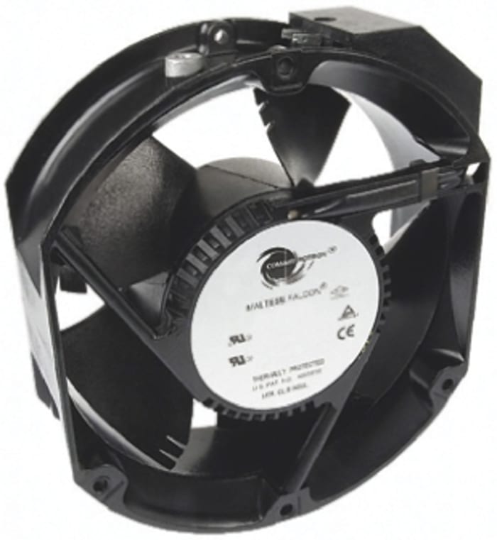Ventilateur axial Maltese COMAIR ROTRON 230 V ac, 496m³/h, 171.4 x 150.4 x 55mm, 41.4W