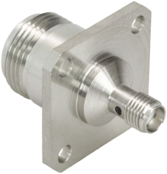 Connecteur RF TE Connectivity SMA Femelle vers N Femelle, Droit, 50Ω 18GHz