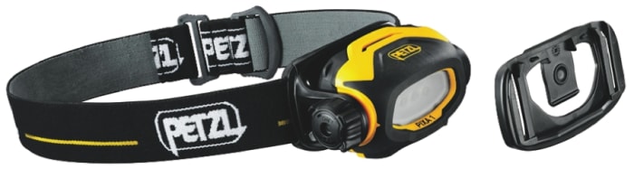 Lampe frontale Petzl LED, Noir/Jaune, 25 lm