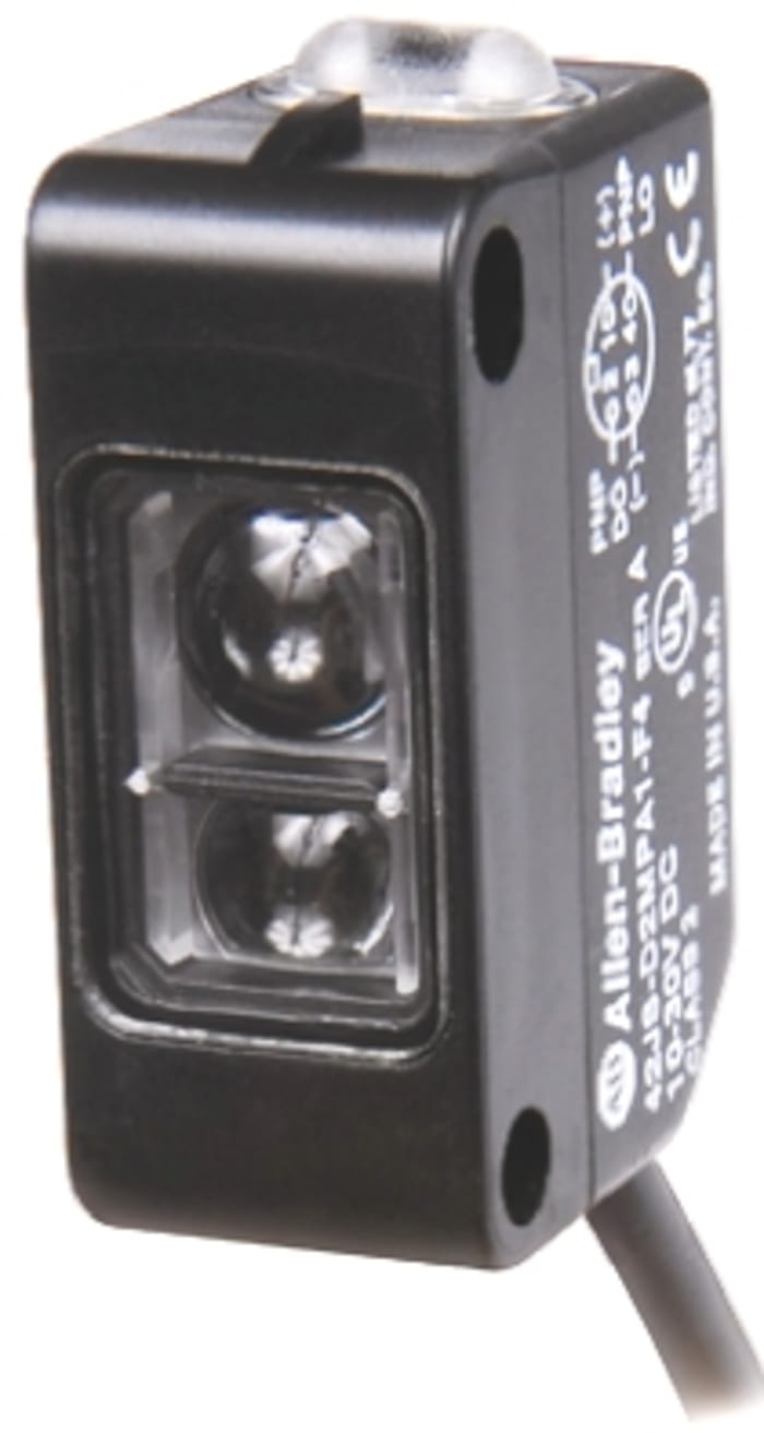Allen Bradley Through Beam Photoelectric Sensor, Block Sensor, 10 m Detection Range
