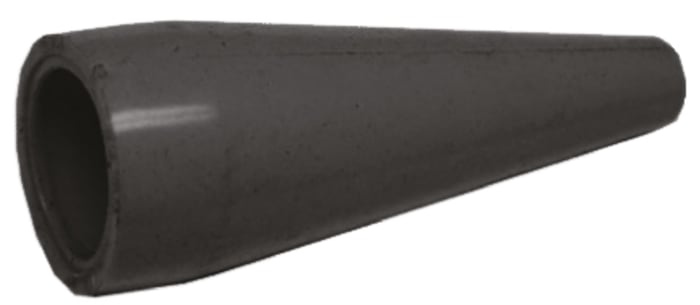 Mueller Electric, Black Polyvinyl Chloride Insulator Boot For Test Clip