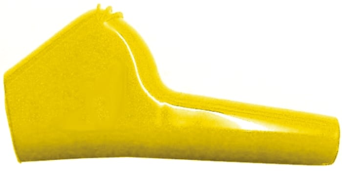 Mueller Electric, Yellow Polyvinyl Chloride Insulator Boot For Test Clip