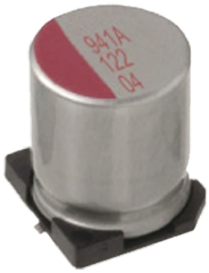 Nichicon 560μF Polymer Aluminium Electrolytic Capacitor 10V dc, Through Hole - RPS1A561MCN1GS