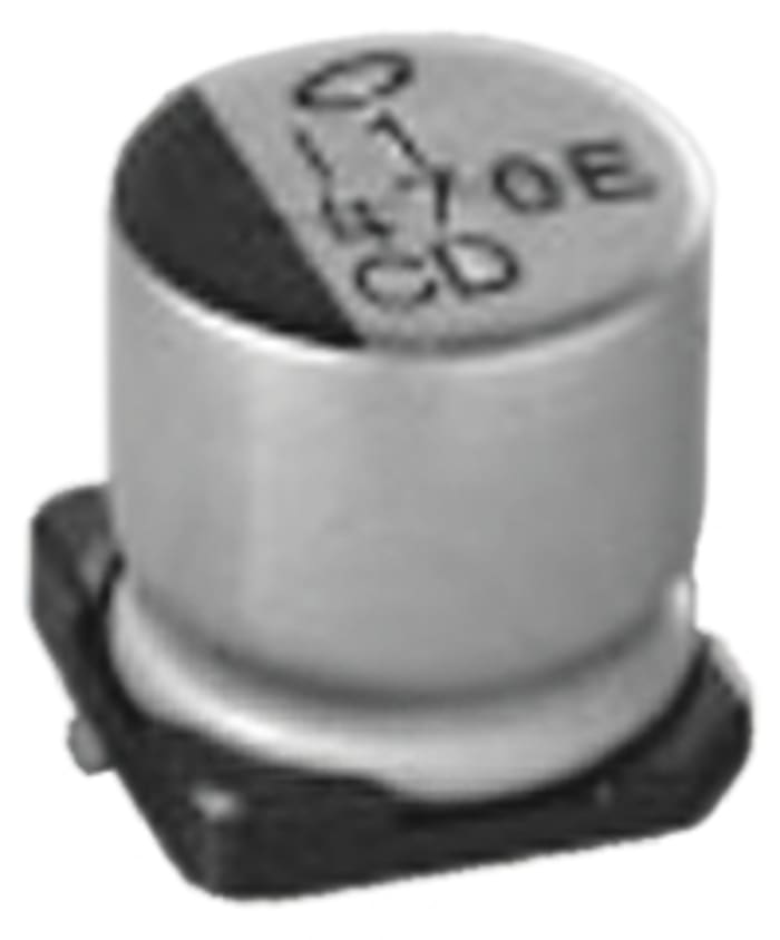 Condensateur Nichicon série CD 100μF, 10V c.c.
