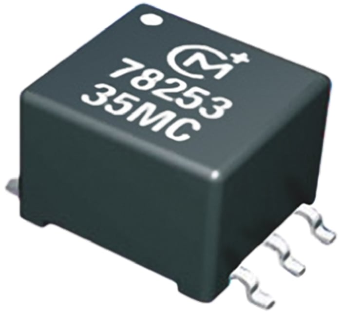 Murata Power Solutions Surface Mount Pulse Transformer 1:2.27 Turns Ratio, 0.38mH Prim. Inductance, 1Ω Prim. Resistance