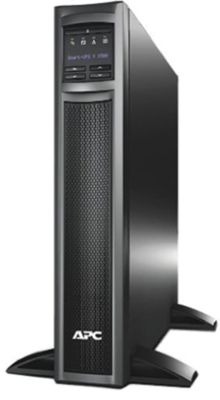 Fuente de alimentación ininterrumpida Smart-UPS X, 1500VA, 1.2kW, 230V, 8 salidas, montaje en rack, independiente,