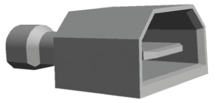 TE Connectivity Ultra-Fast Plus .250 Red Insulated Male Spade Connector, Tab, 6.35 x 0.81mm Tab Size, 0.3mm² to 0.8mm²