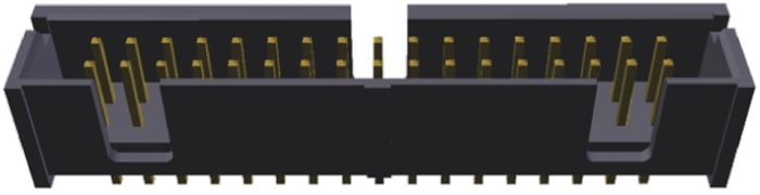 Embases de circuit imprimé TE Connectivity, AMP-LATCH, 34 pôles , 2.54mm, 2 rangées , 1.0A, Droit