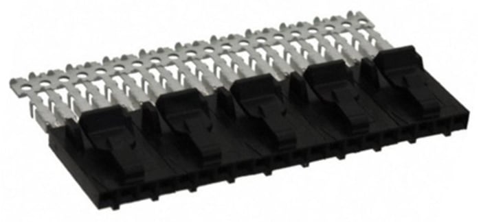 TE Connectivity 4-Way IDC Connector Socket for Cable Mount, 1-Row