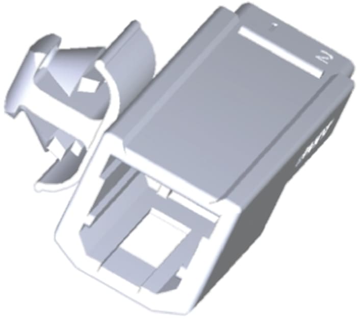 TE Connectivity, MULTILOCK 070 Female Connector Housing,  3.5 mm Pitch,  2 Way,  1 Row Straight