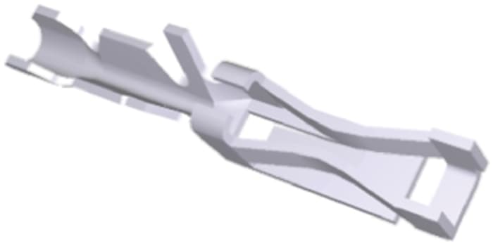 TE Connectivity AMP-QUICK Series Female Crimp Terminal, 28AWG Min, 24AWG Max