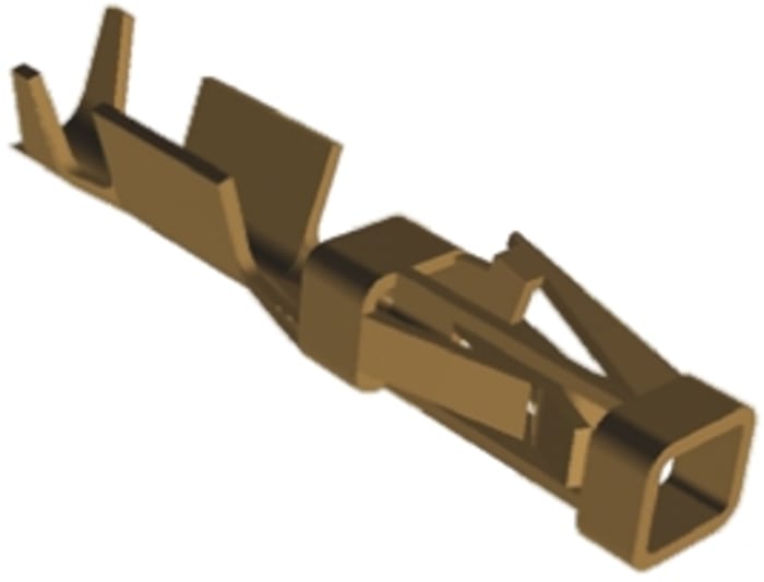 TE Connectivity AMPMODU Short Point Series Female Crimp Terminal, 24AWG Min, 20AWG Max