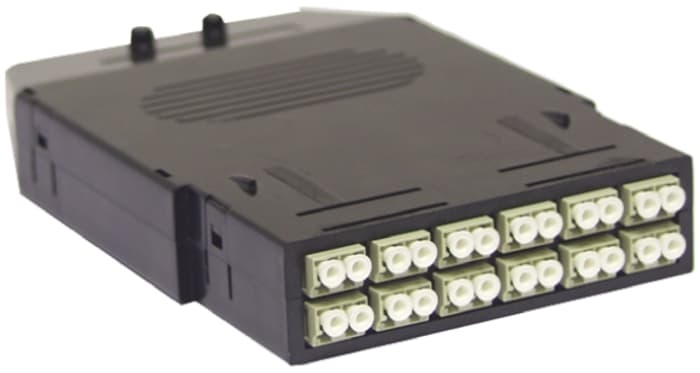 HellermannTyton RapidNetSeries, 12 Port LC to LC Multimode Duplex Cassette, OM3 Optical Fibre Type