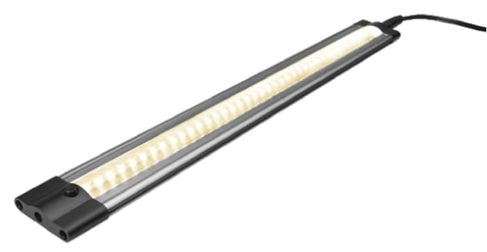 Knightsbridge Ultra Thin Linear Series LED Strip Light, 24 V dc, 1 m Length, 11 W, 3000K