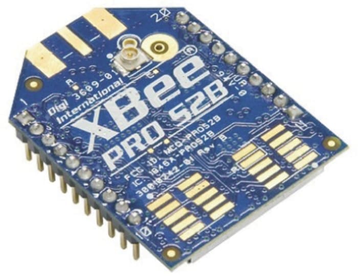 Module ZigBee Digi International XBP24BZ7UIT-004J +10dBm -102dBm ADC, DIO, UART Série, WPAN 32.94 x 24.38 x 2.82mm -40