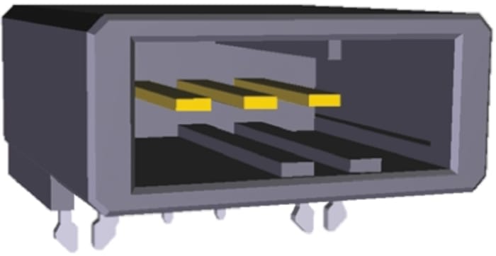 Embases de circuit imprimé TE Connectivity, Dynamic 3000, 3 pôles , 3.81mm 1 rangée, Angle droit