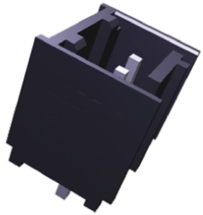 TE Connectivity MTA-156 Series Straight Through Hole PCB Header, 3 Contact(s), 3.96mm Pitch, 1 Row(s), Shrouded