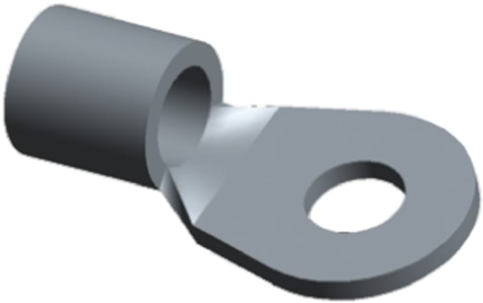TE Connectivity Uninsulated Crimp Ring Terminal, 10mm Stud Size