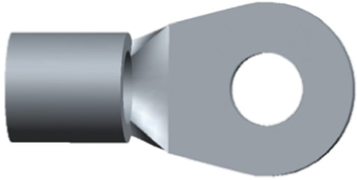 TE Connectivity, Solistrand Uninsulated Ring Terminal, M5 Stud Size 8 AWG 8 AWG Wire Size