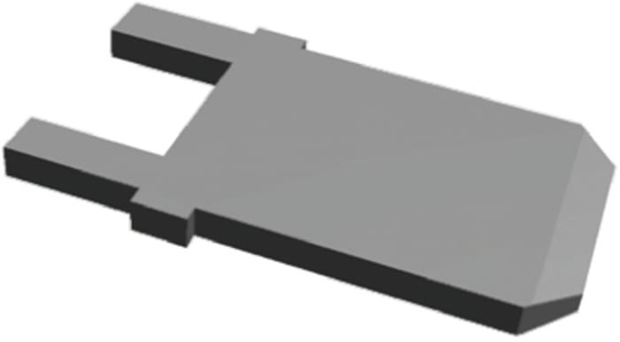 TE Connectivity FASTON .250 Uninsulated Male Spade Connector, PCB Tab, 6.35 x 0.83mm Tab Size