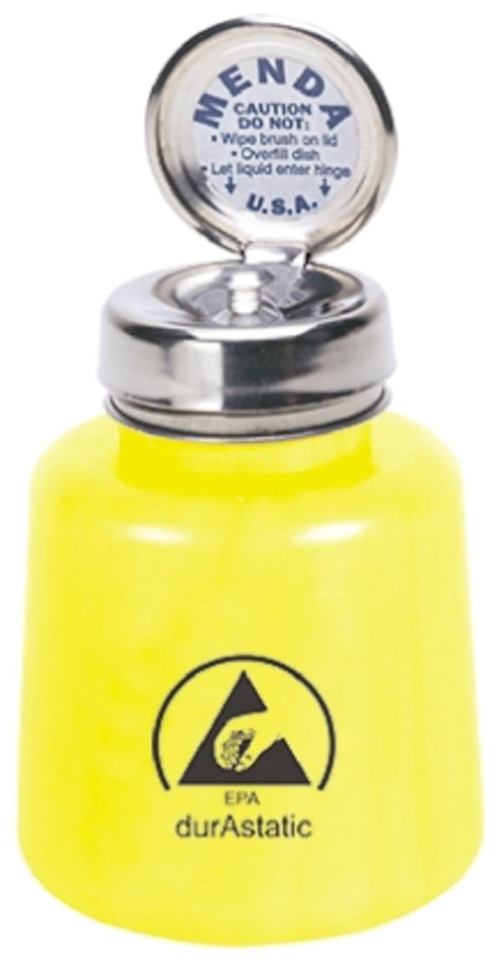 Yellow dissipative bottle,pure-touch 4oz