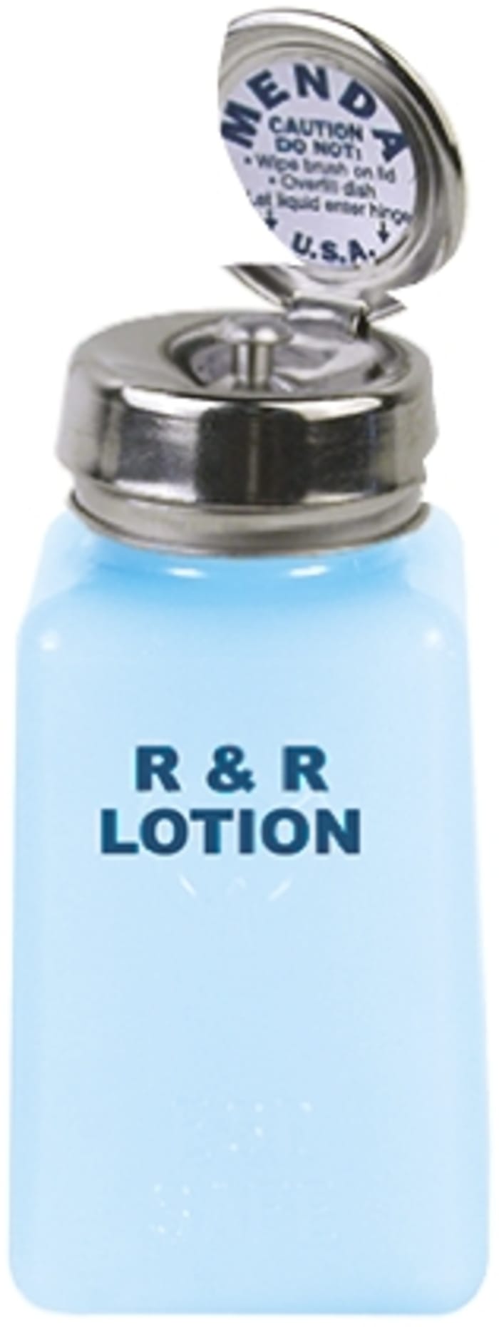Blue dissipative bottle, pure-touch 6oz