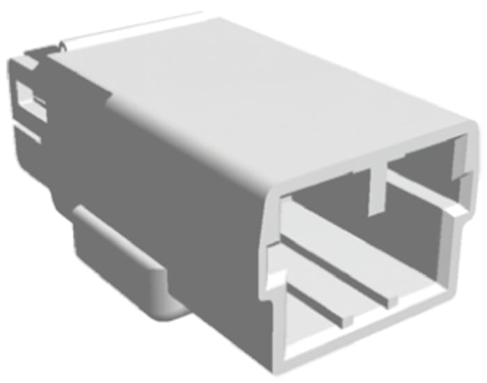 TE Connectivity, 070 Female PCB Housing, 3.5mm Pitch, 3 Way, 1 Row