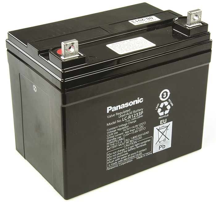 Panasonic, Kurşun Asit Akü, 12V, 33Ah