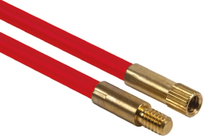 Tire-fil → tiges HellermannTyton Cable Scout+, en Plastique renforcé de fibre de verre, Longueur 2m