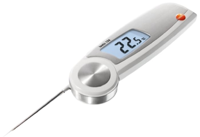 Testo 104 Temperature Probe, Penetration Probe, +250°C Max, ±0.5 °C Accuracy - With RS Calibration