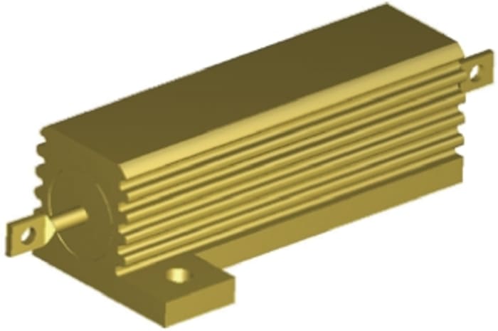 TE Connectivity, 100Ω 50W Wire Wound Chassis Mount Resistor HSA50100RJ ±5%