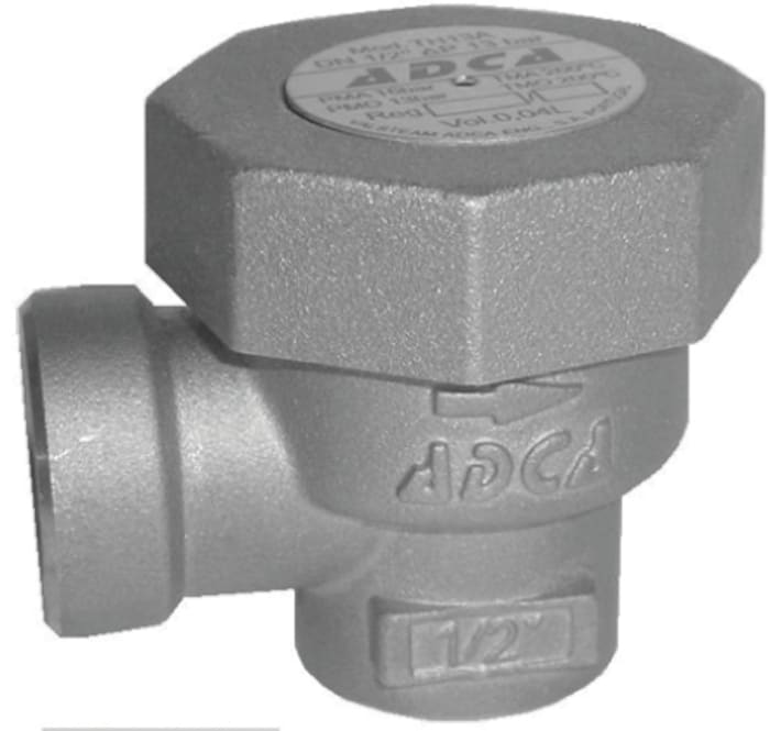Purgeur de vapeur Thermostatique, 13 bar Laiton 1/2pouce Femelle