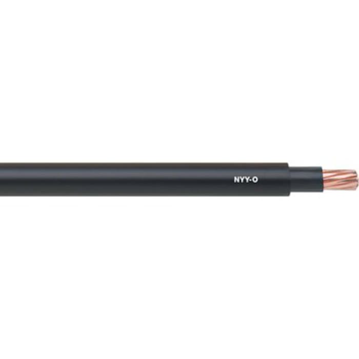 Lapp NYY-J, 50 m 4 Core, Black Polyvinyl Chloride Power Cable 50 °C