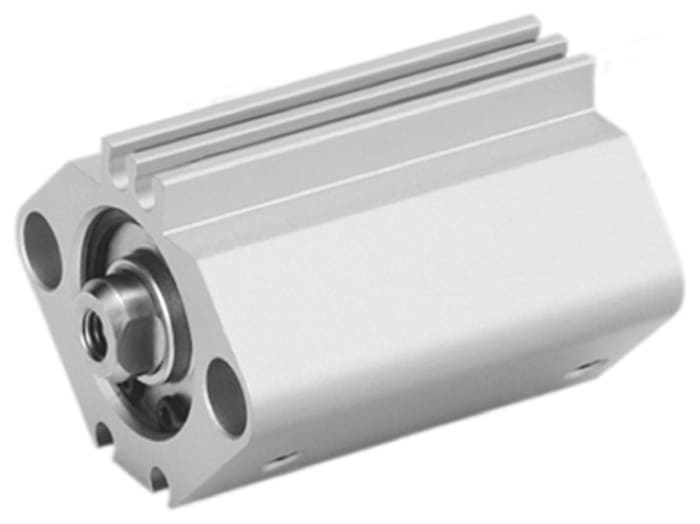 Vérin compact pneumatique SMC CQ2 Double Action , alésage de 25mm, course de 10mm