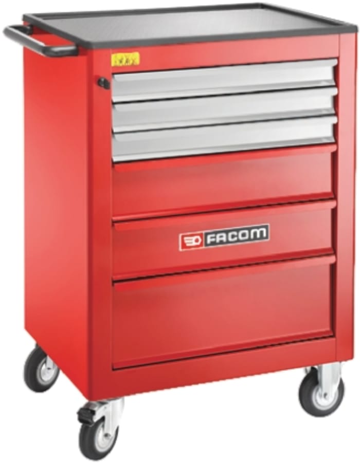 Facom 6 Drawer Steel Wheeled