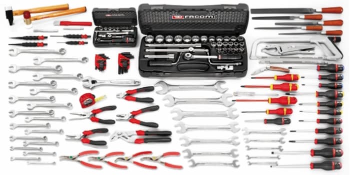 Facom 165 Piece Mechanical Tool Kit