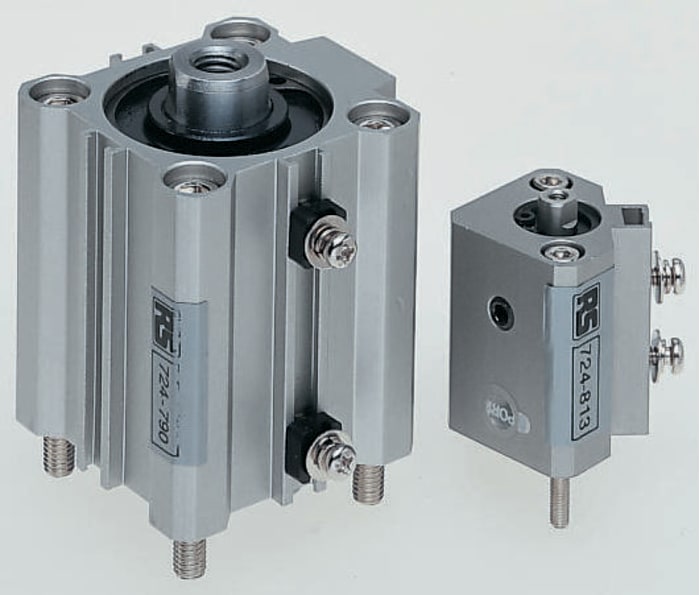 SMC Pneumatic Compact Cylinder - 40mm Bore, 30mm Stroke, CQ2 Series, Double Acting