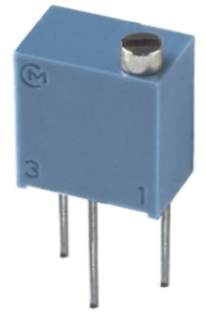 20kΩ, Through Hole Trimmer Potentiometer 0.25W Top Adjust Bourns, PV37